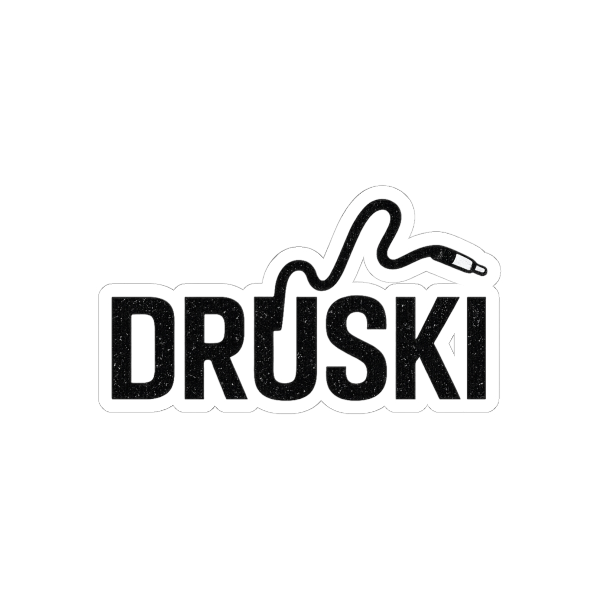 Druski Bold Graphic Sticker | Funny Vinyl Decal