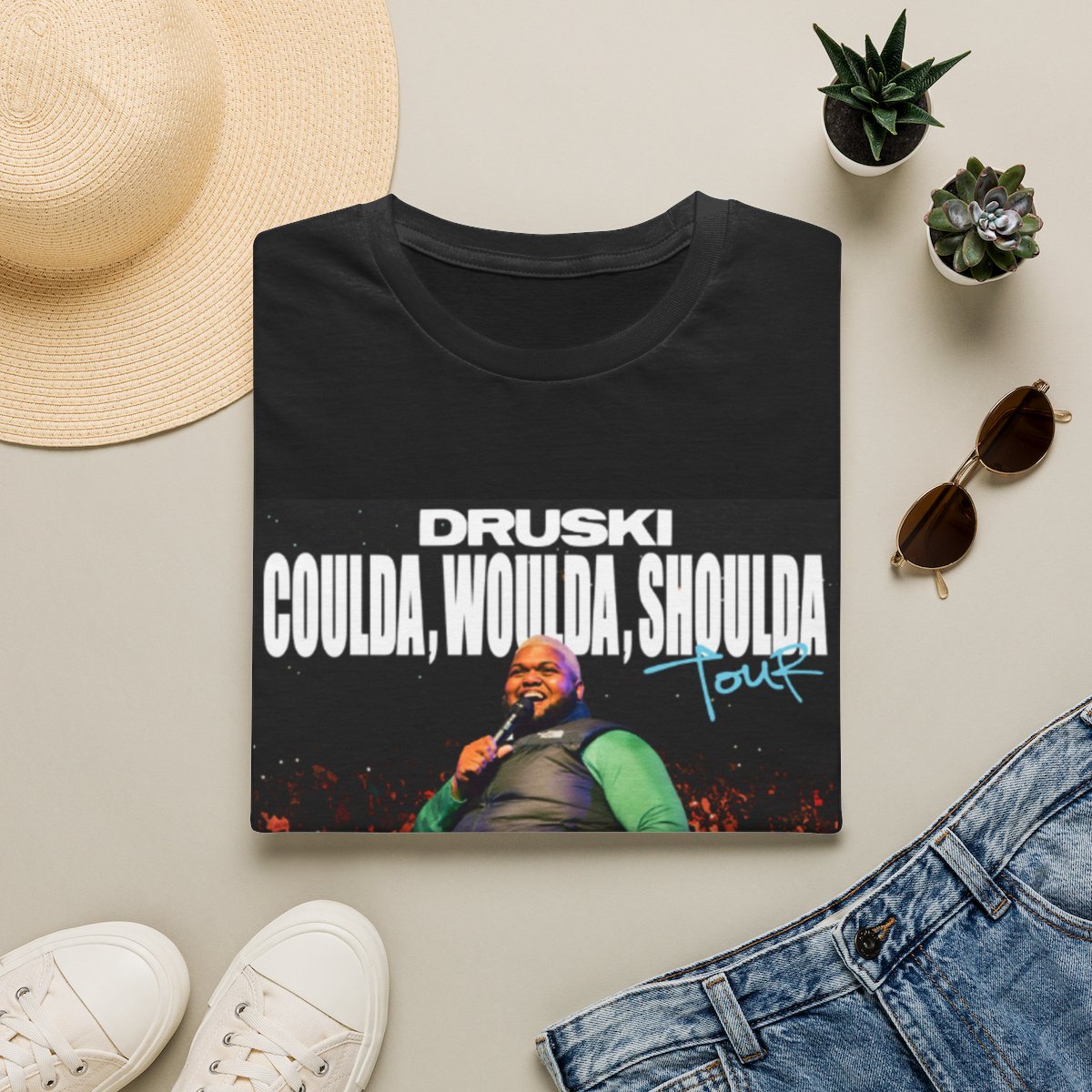 Druski Coulda Woulda Shoulda T-Shirt | Comedy Podcast Tee | Druski