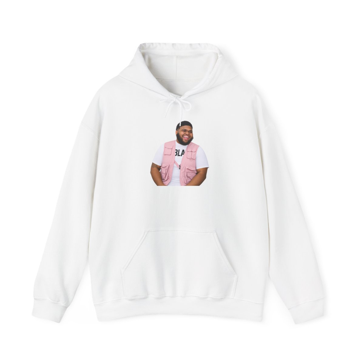 Smiling Druski Hoodie | Portrait Graphic Sweatshirt | Druski